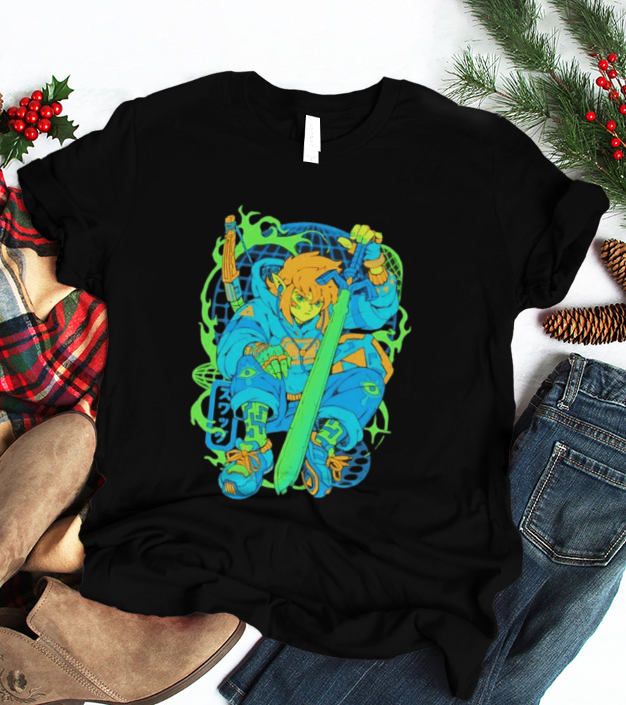 Link Legend Of Zelda Hylian Hero Swag Master Sword Streetwear Men's T-Shirt