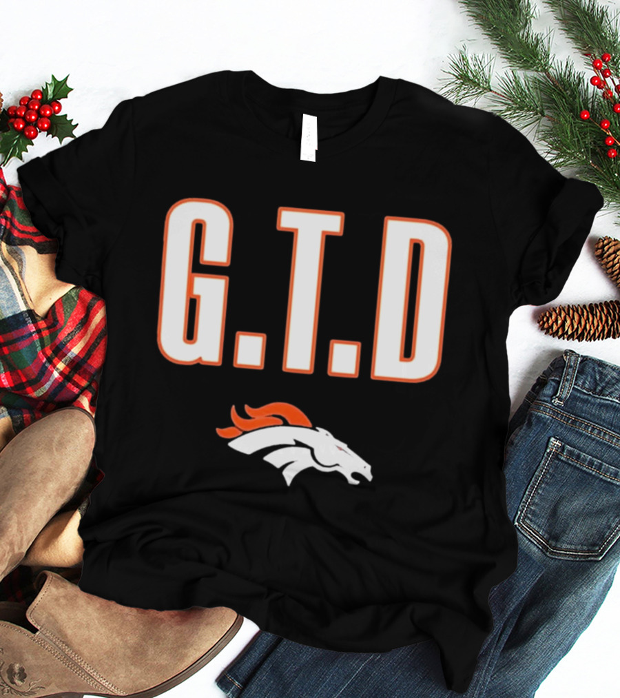 Denver Broncos GTD Official Team Merchandise T-Shirt