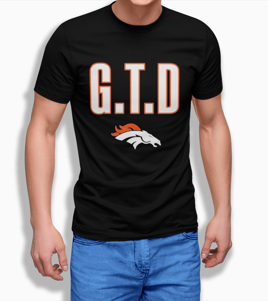 Denver Broncos GTD Official Team Merchandise T-Shirt