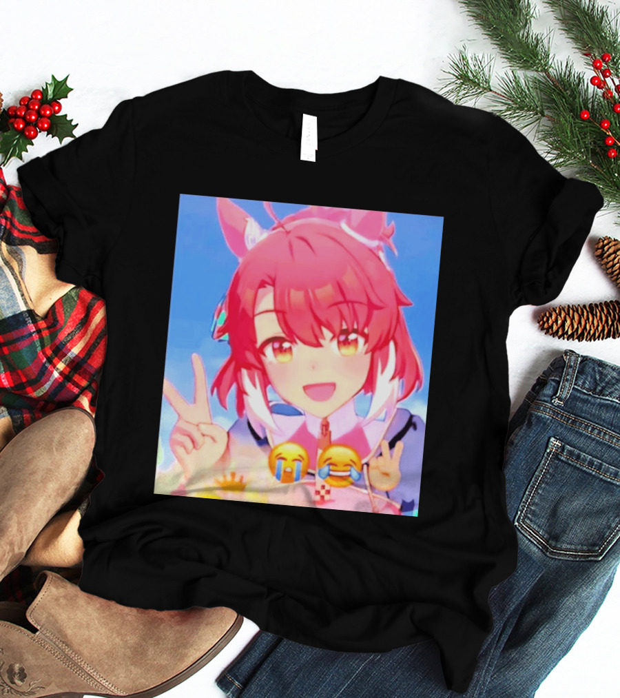 Happy Birthday Dantsu Flame 2026 Anime Character Peace Emoji T-Shirt