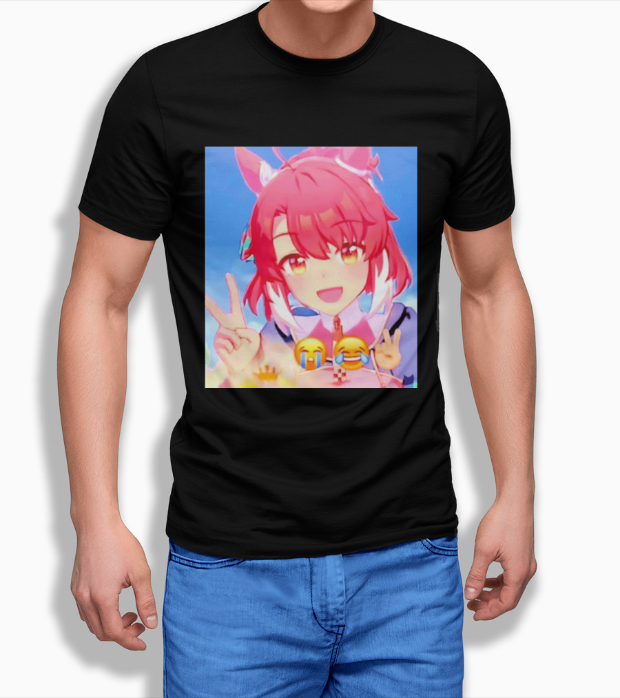 Happy Birthday Dantsu Flame 2026 Anime Character Peace Emoji T-Shirt