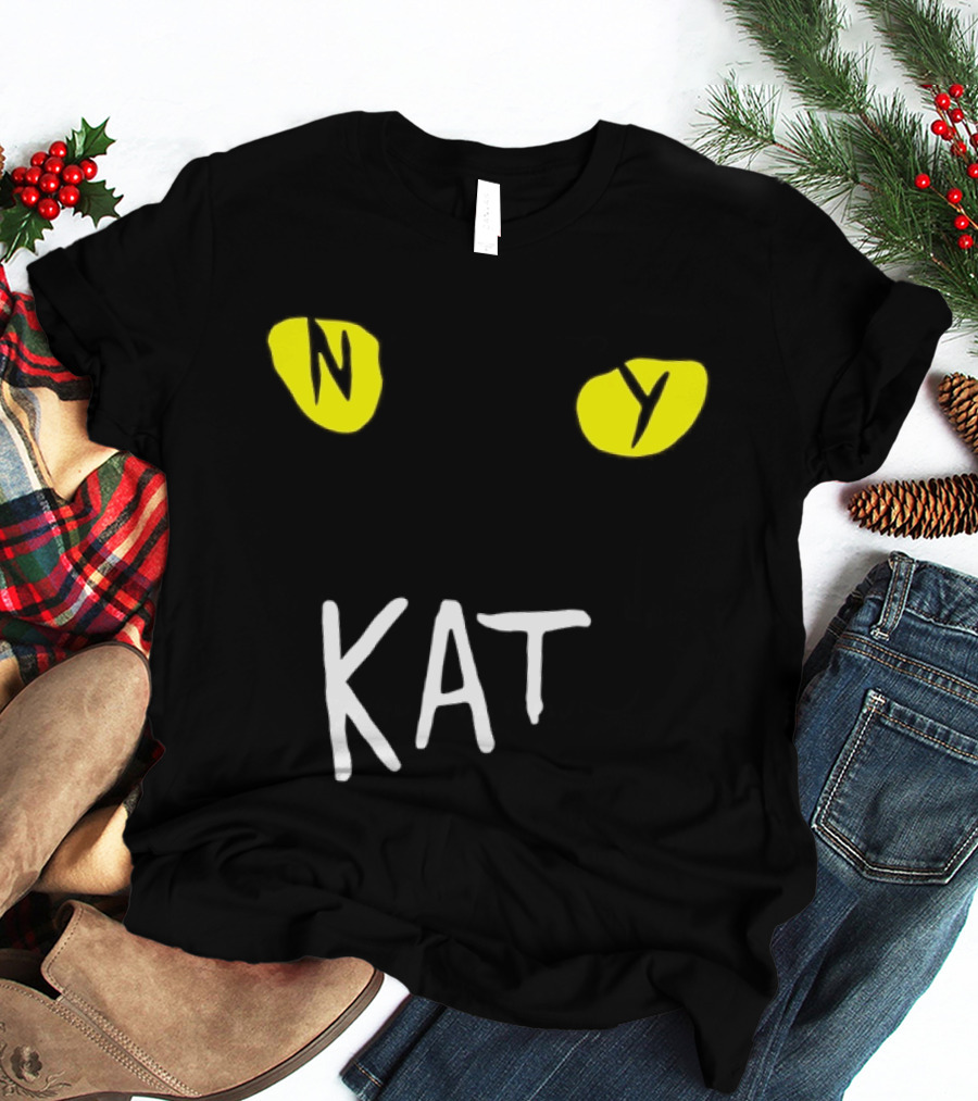 New York NY KAT Cat Eyes Karl Anthony Towns Knicks T-Shirt