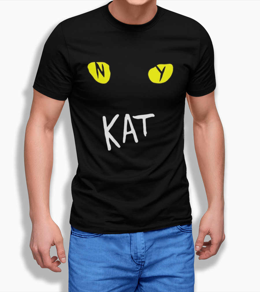 New York NY KAT Cat Eyes Karl Anthony Towns Knicks T-Shirt