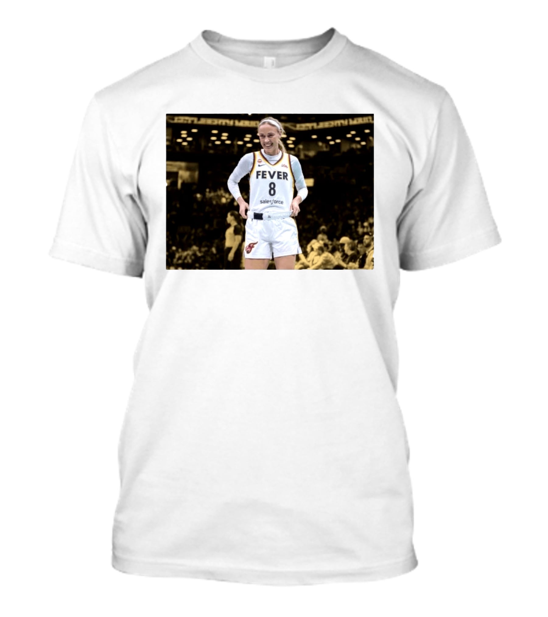 Indiana Fever Basketball Sophie's Favorite Knicks Player NBA Title Pursuit T-Shirt