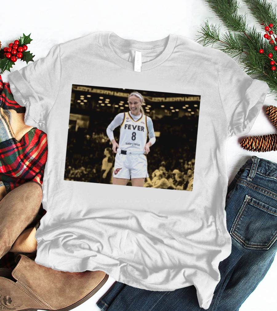 Indiana Fever Basketball Sophie's Favorite Knicks Player NBA Title Pursuit T-Shirt