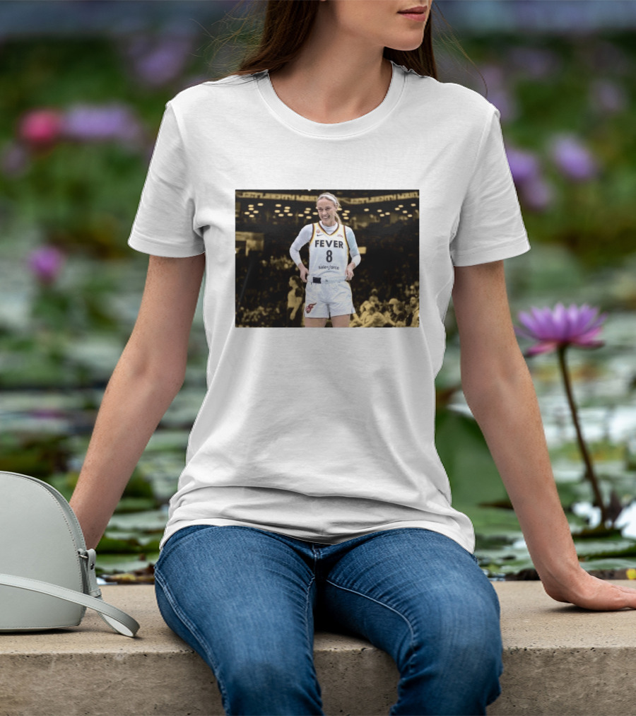 Indiana Fever Basketball Sophie's Favorite Knicks Player NBA Title Pursuit T-Shirt