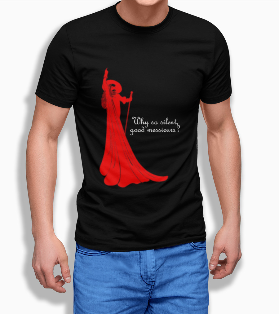 Phantom Why So Silent Good Messieurs Red T-Shirt