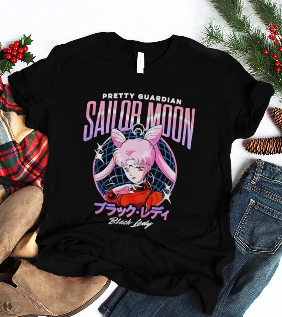Pretty Guardian Sailor Moon Black Lady · T-Shirt