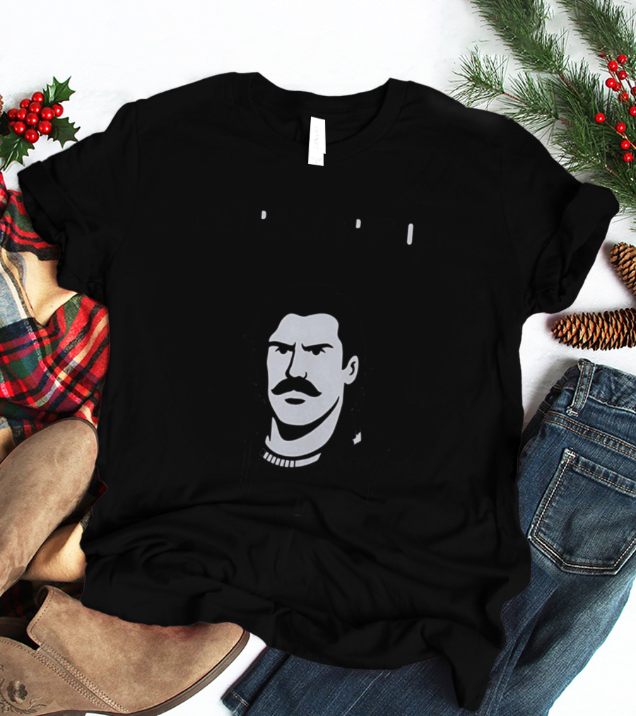 THEY RE CHIMPIN OUT Retro Mustache T-Shirt