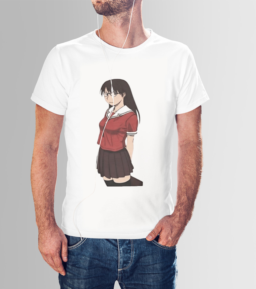 Azumanga Daioh Anime Yomi Character Red Outfit T-Shirt