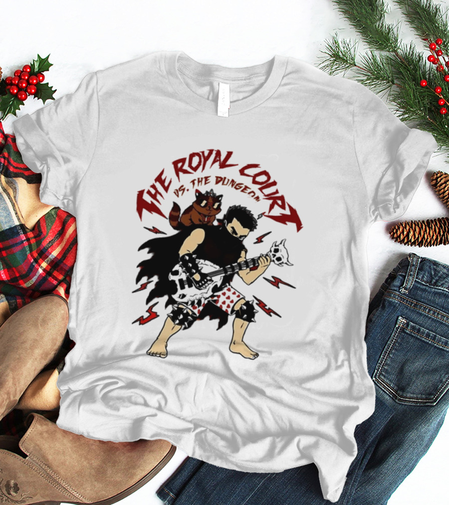 The Royal Court Vs The Dungeon Carl And Princess Donut Scott Pilgrim Vs The World T-Shirt