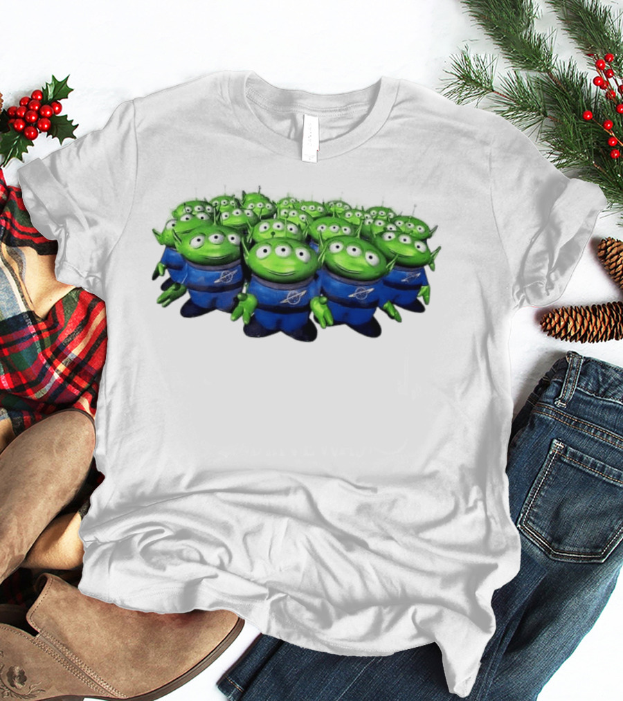 Little Green Men Aliens Toy Story Pixar Animation Characters T-Shirt
