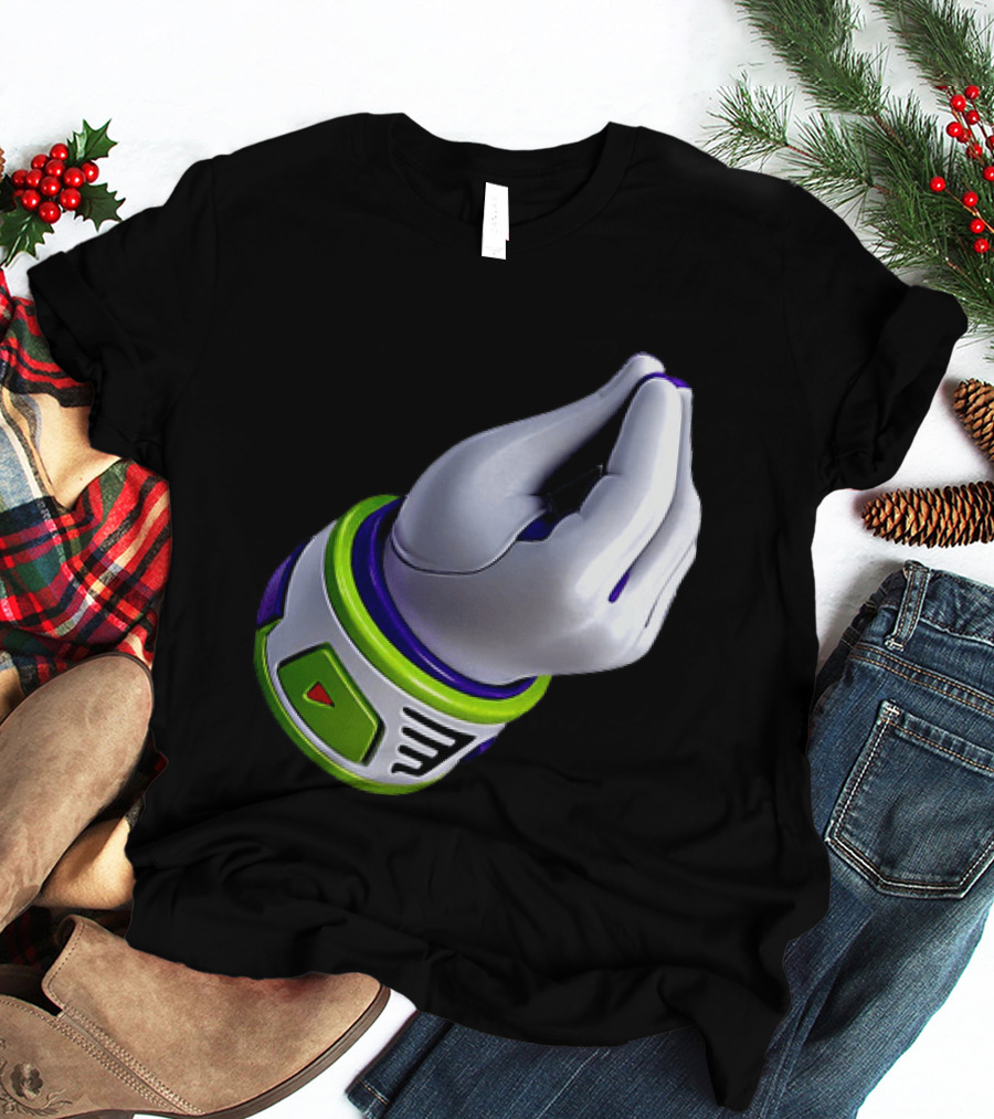 Buzz Lightyear Toy Story Ma Che Vuoi Hand Gesture T-Shirt