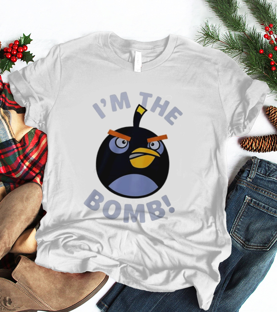 Angry Birds I'm The Bomb Character Face T-Shirt