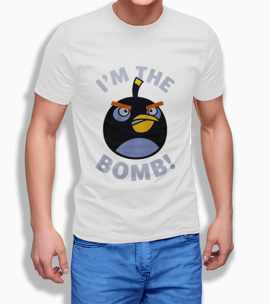 Angry Birds I'm The Bomb Character Face T-Shirt