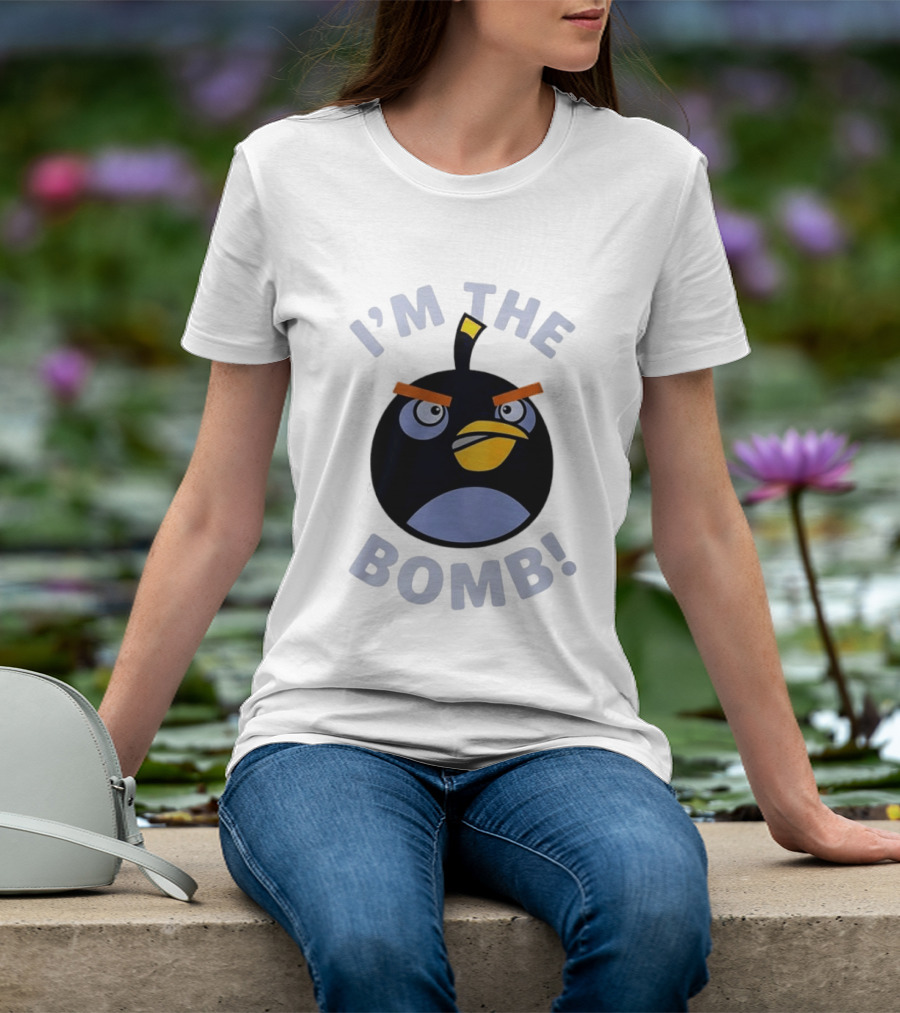 Angry Birds I'm The Bomb Character Face T-Shirt