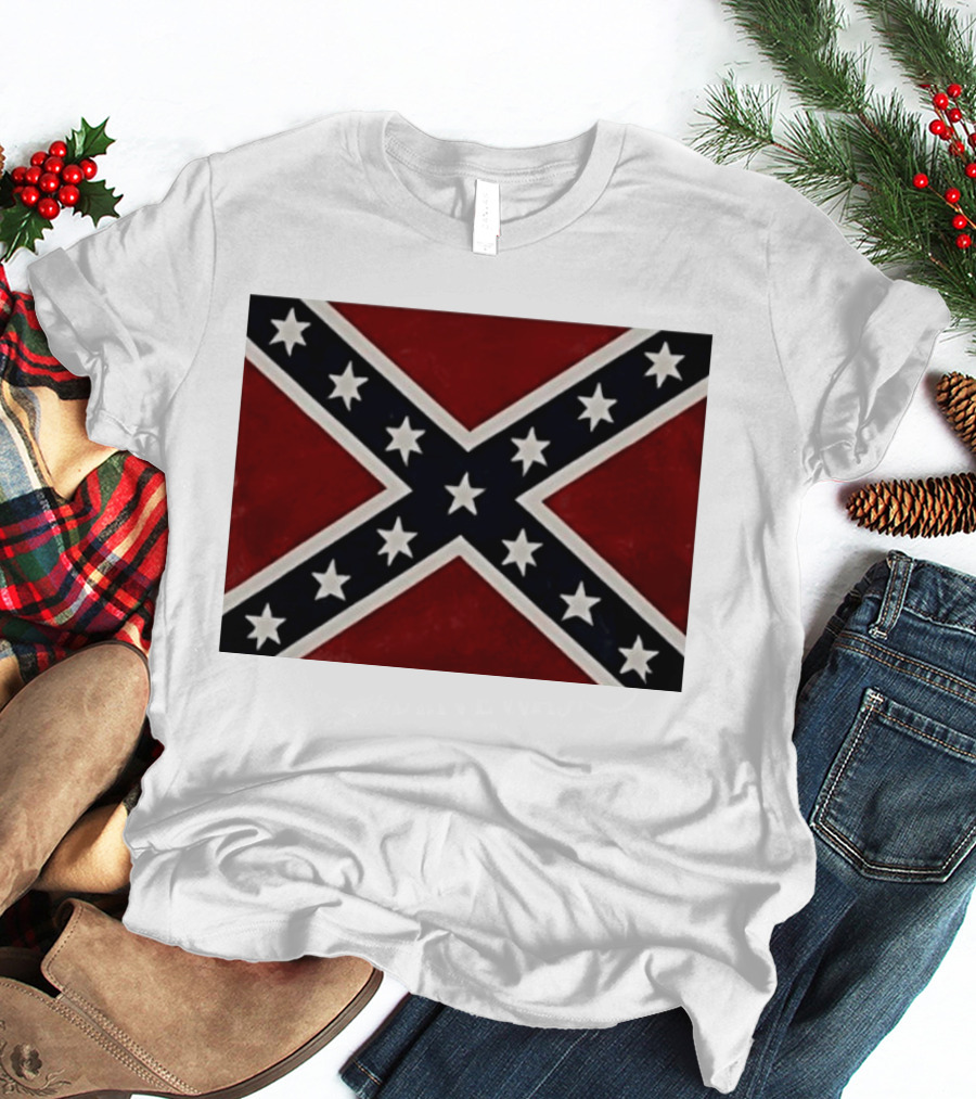 Mark Lee Confederate Rebel Flag T-Shirt