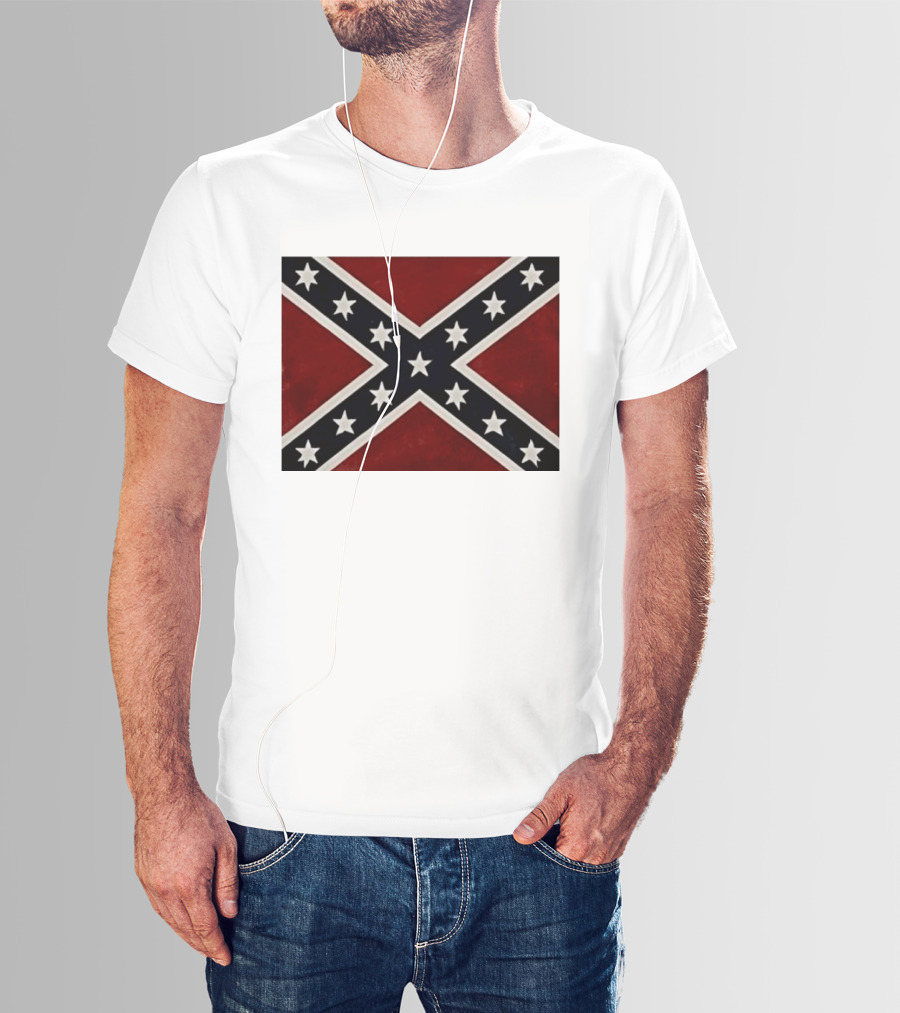 Mark Lee Confederate Rebel Flag T-Shirt