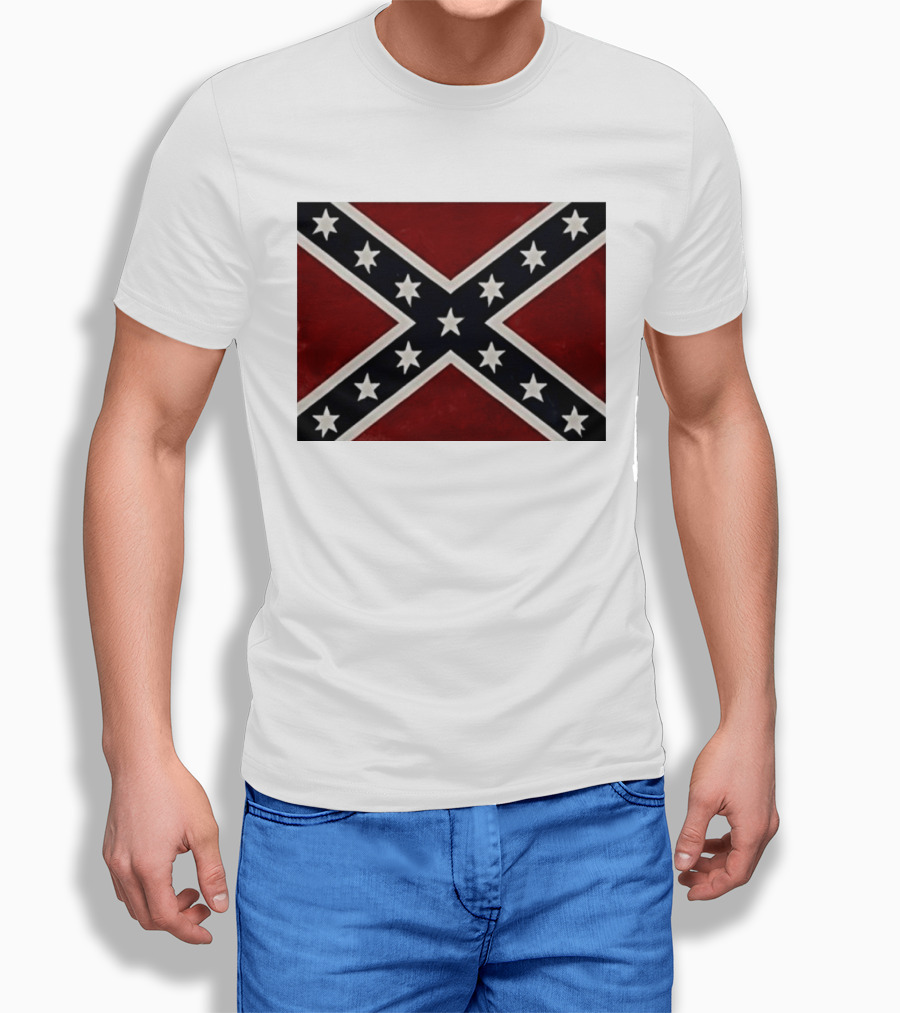 Mark Lee Confederate Rebel Flag T-Shirt
