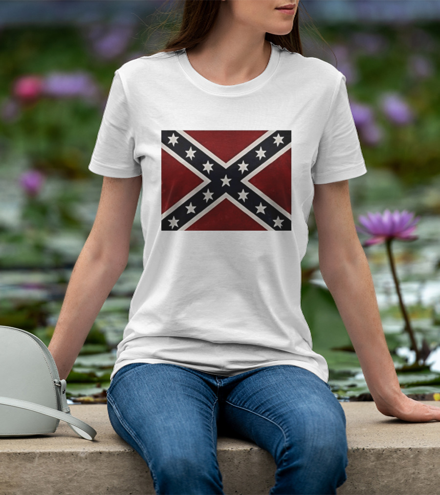 Mark Lee Confederate Rebel Flag T-Shirt