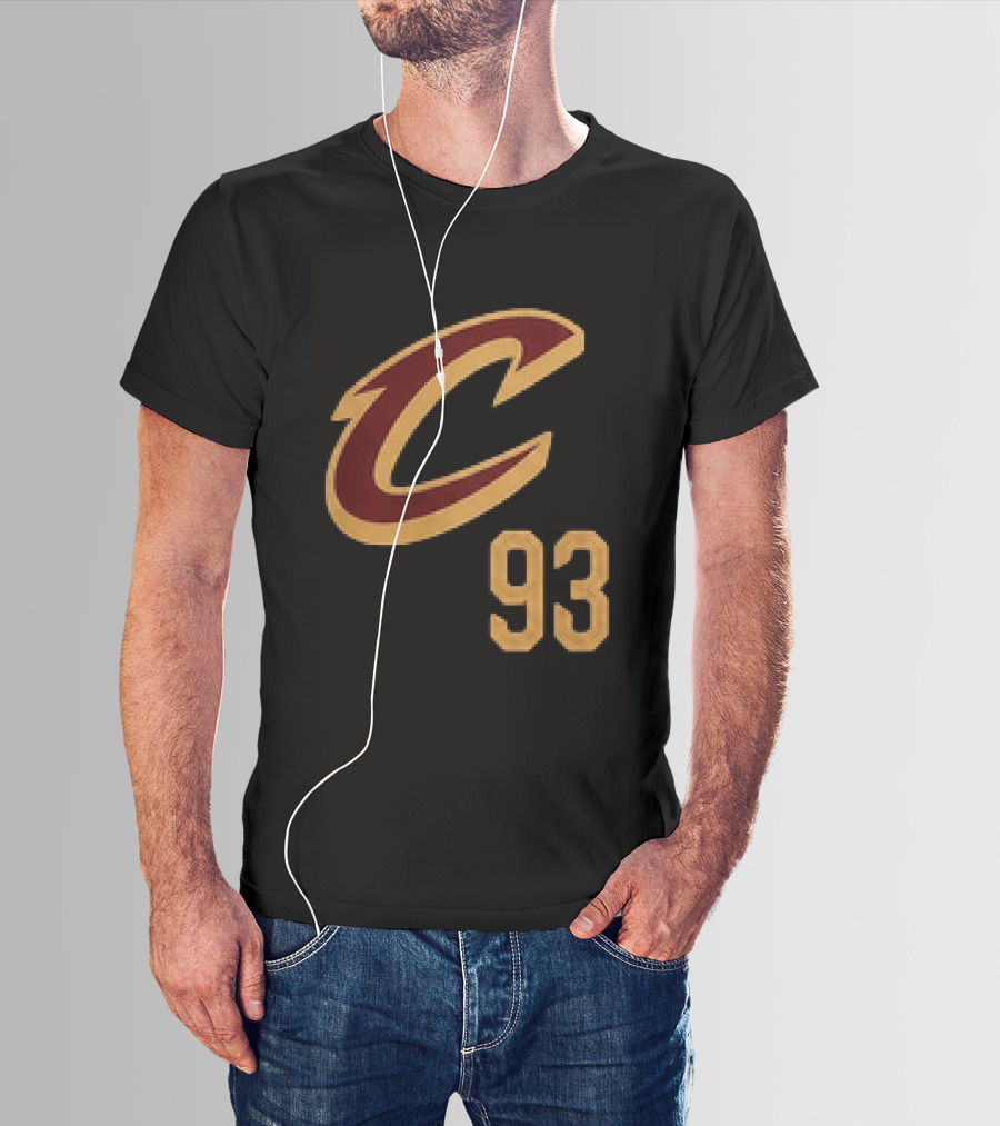 Cleveland Cavaliers Jelly Roll 93 Black Edition T-Shirt