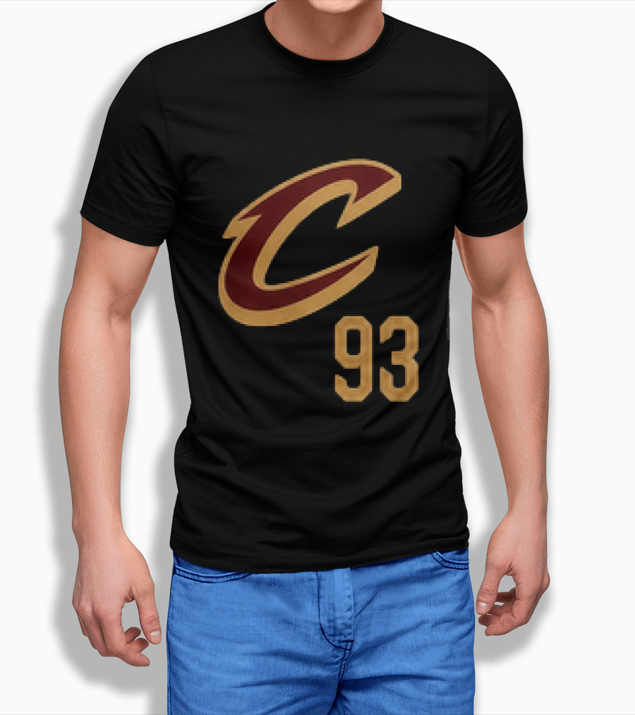 Cleveland Cavaliers Jelly Roll 93 Black Edition T-Shirt