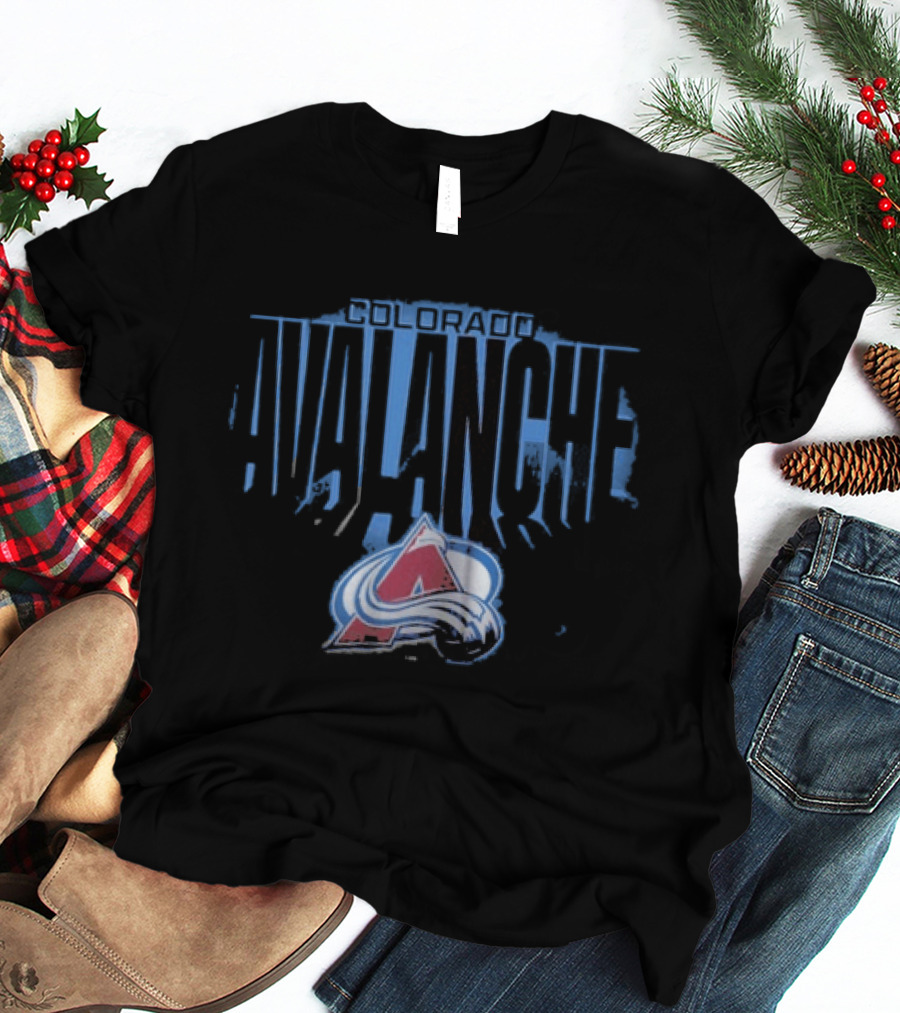 Colorado Avalanche Floodlight NHL 2026 Season T-Shirt