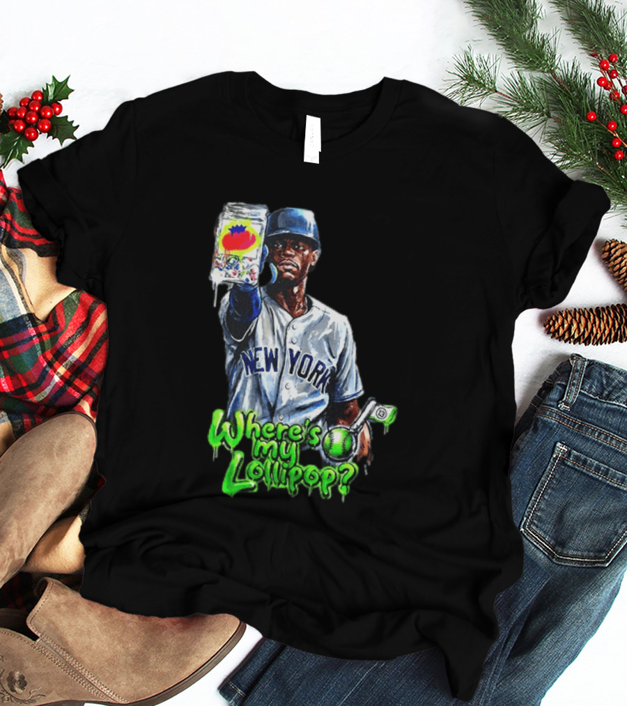 New York Mets Curtis Granderson Where's My Lollipop T-Shirt