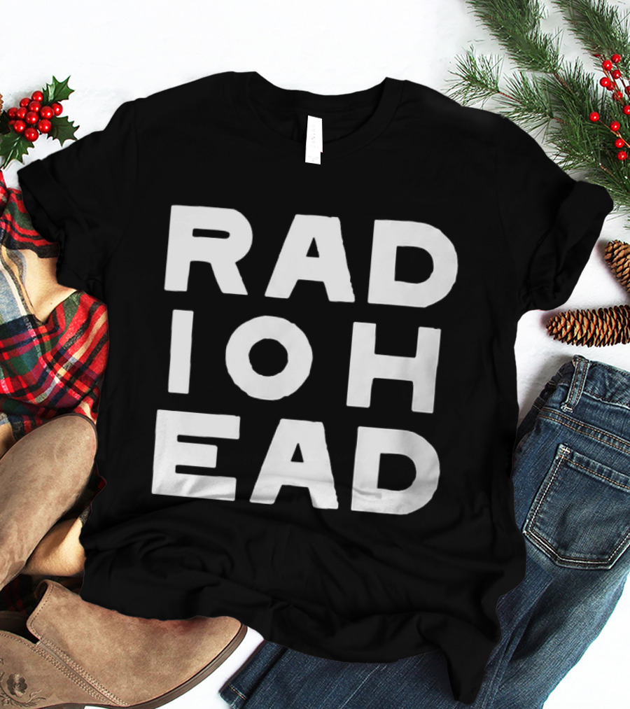 Edward Norton Radiohead Block Lettering T-Shirt