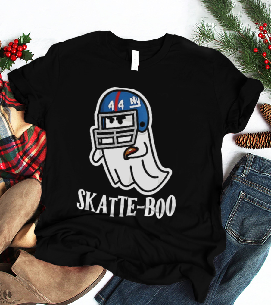 Ghost Skatte Boo Cam New York Giants Football 2025 Skatte Boo T-Shirt