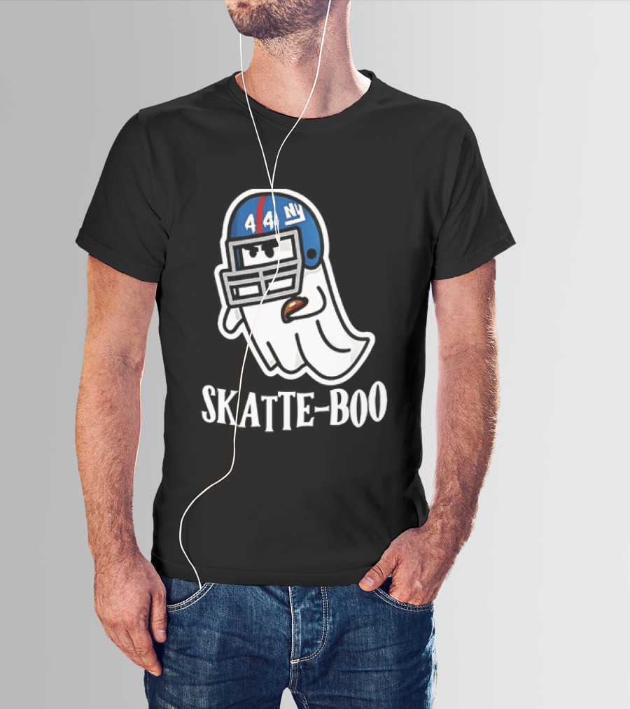 Ghost Skatte Boo Cam New York Giants Football 2025 Skatte Boo T-Shirt