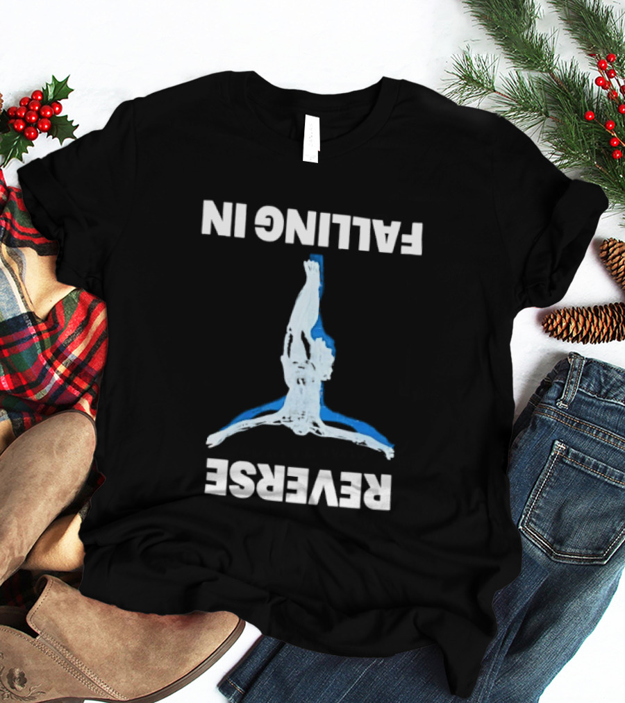 Playboi Carti Falling In Reverse Upside Down Human Figure T-Shirt