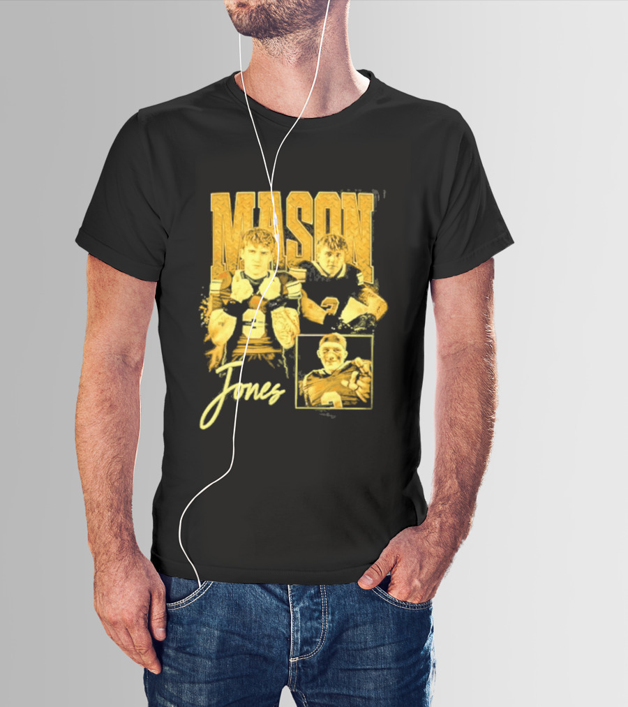 Mason Jones Alabama Crimson Tide Football Player T-Shirt
