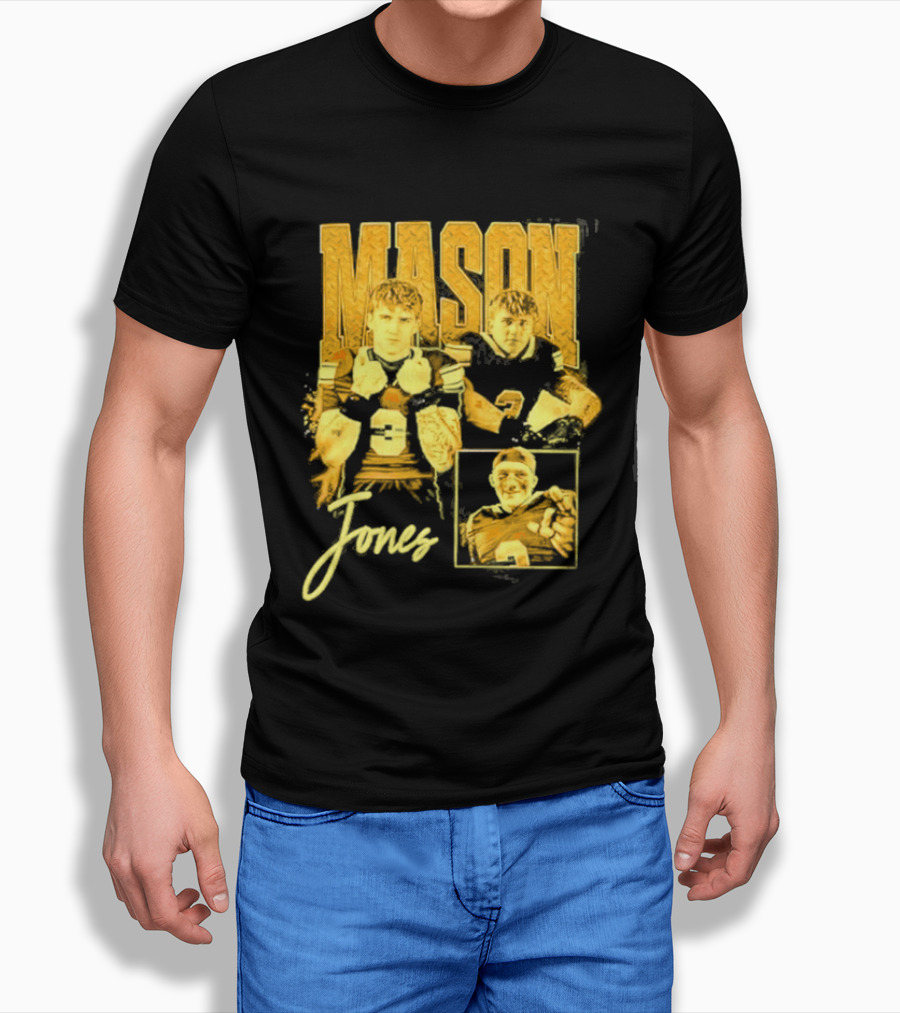 Mason Jones Alabama Crimson Tide Football Player T-Shirt