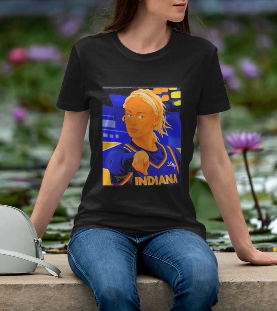 Indiana Fever Sophie Cunningham WNBA Player T-Shirt
