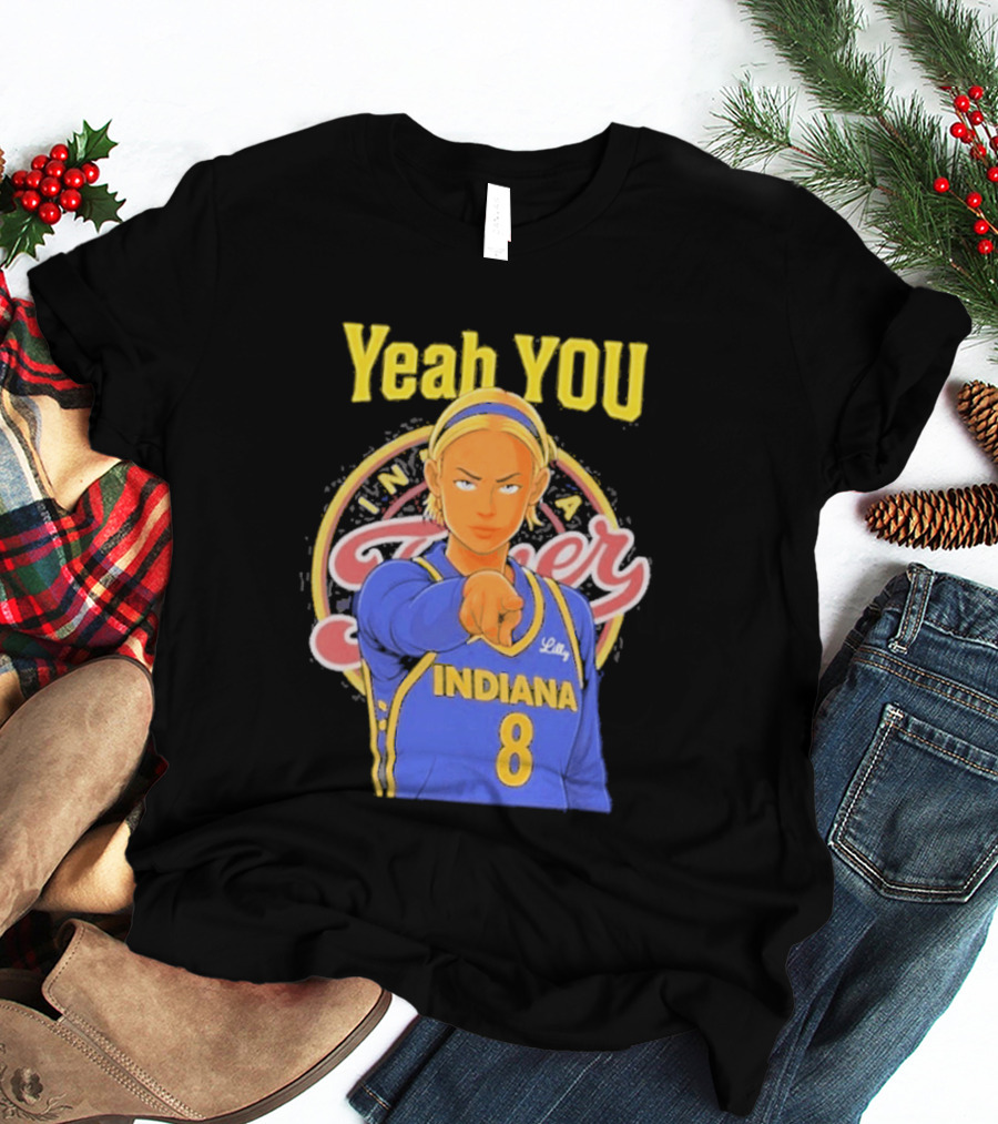 Yeah You Indiana Fever Number 8 T-Shirt