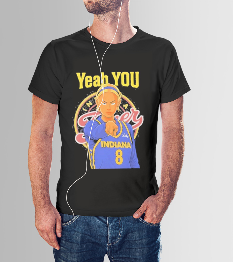 Yeah You Indiana Fever Number 8 T-Shirt