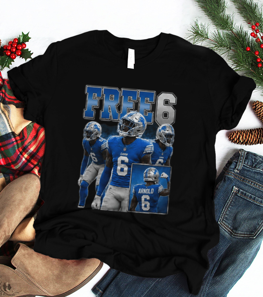 Lions Free 6 Arnold St Brown Brothers T-Shirt