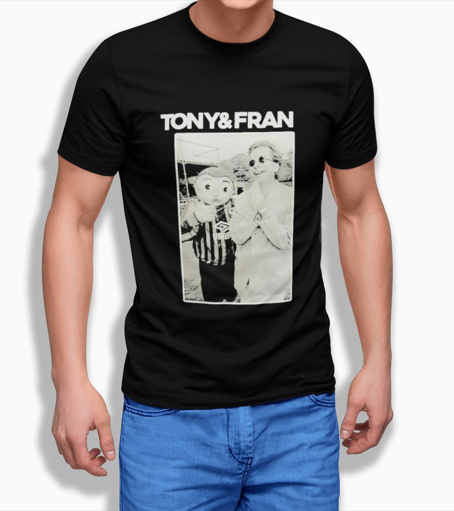 TONY & FRAN Frank Sidebottom Umbro Motif T-Shirt