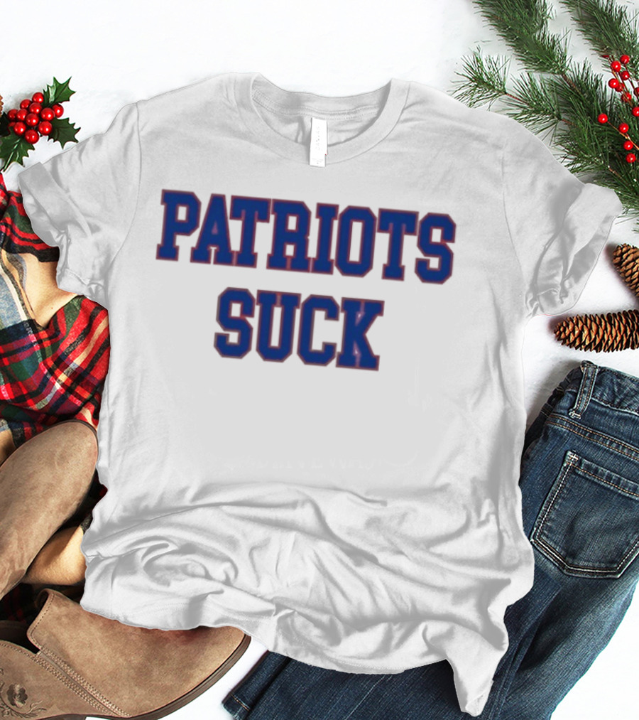 Buffalo Bills Patriots Suck NFL Rivalry Fan Gear T-Shirt
