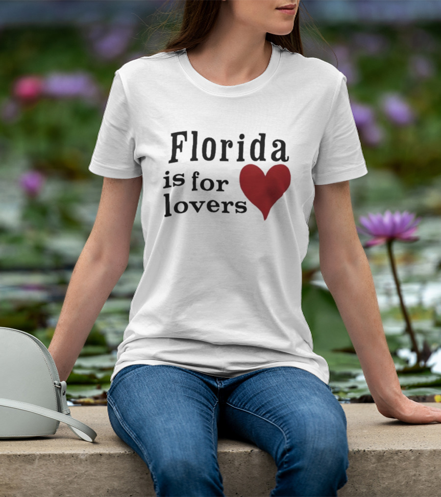 Florida Is For Lovers Heart T-Shirt