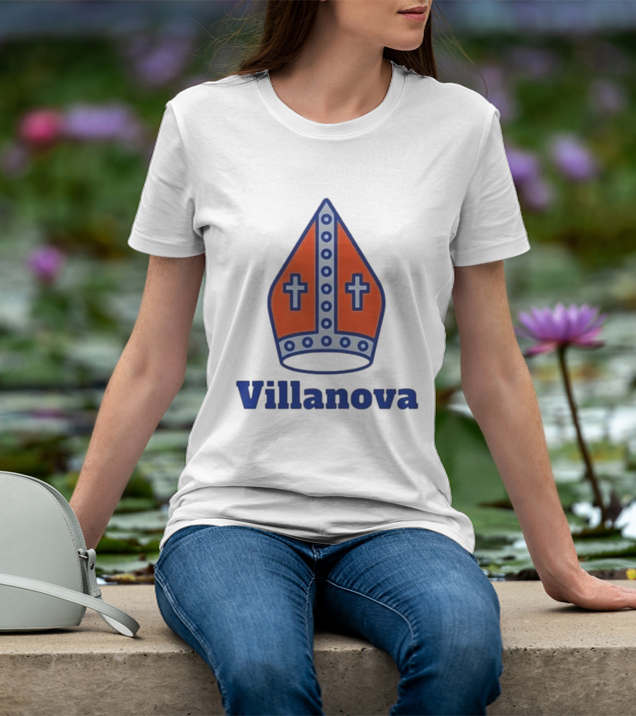 Villanova Nova Knicks Pope New York Basketball NBA 2026 Mashup T-Shirt