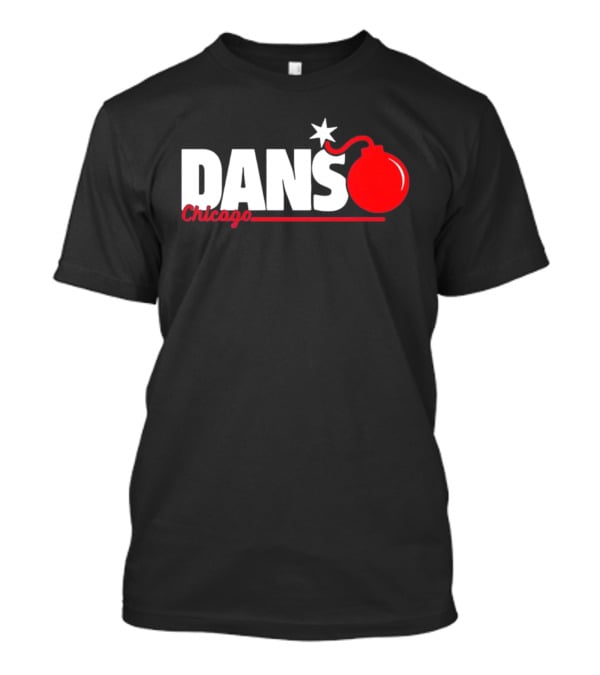 Dans Chicago Bomb Star Red Bomb T-Shirt