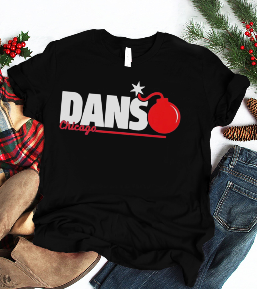 Dans Chicago Bomb Star Red Bomb T-Shirt