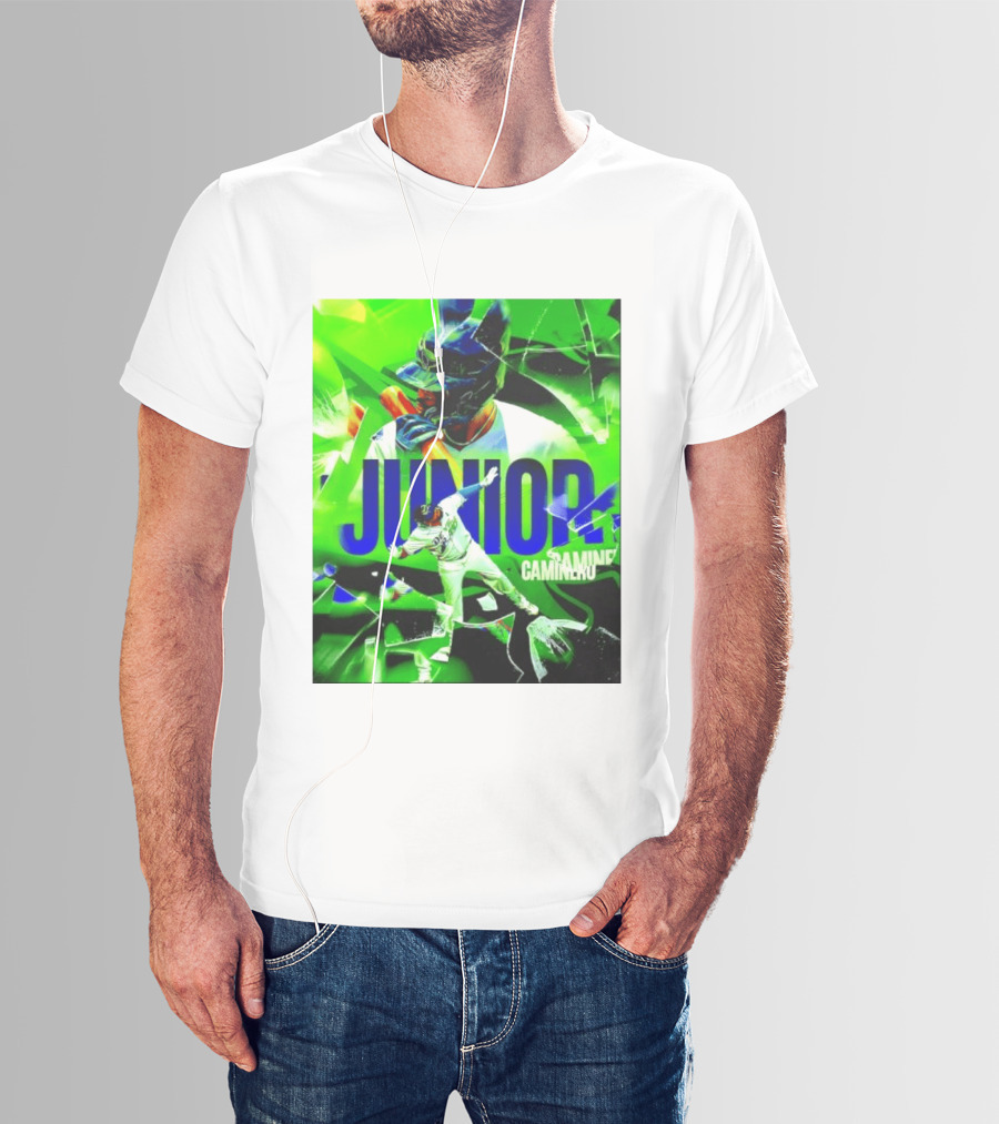 Junior Caminero Tampa Bay Rays La Maxima Baseball Legend T-Shirt