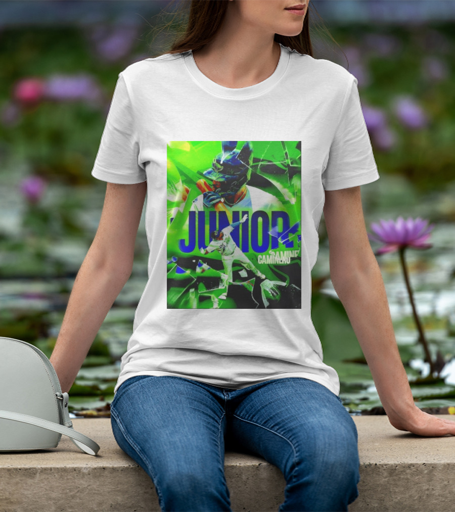 Junior Caminero Tampa Bay Rays La Maxima Baseball Legend T-Shirt