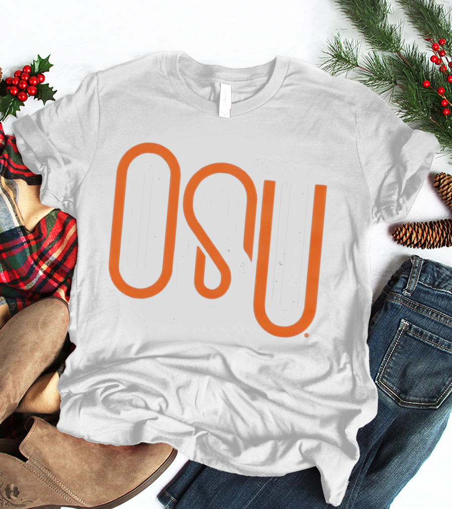OSU Stars Orange White T-Shirt