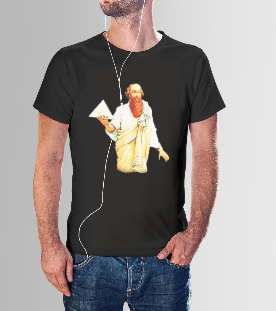 Pythagoras Every Triangle Is A Love Triangle When You Love Triangles T-Shirt