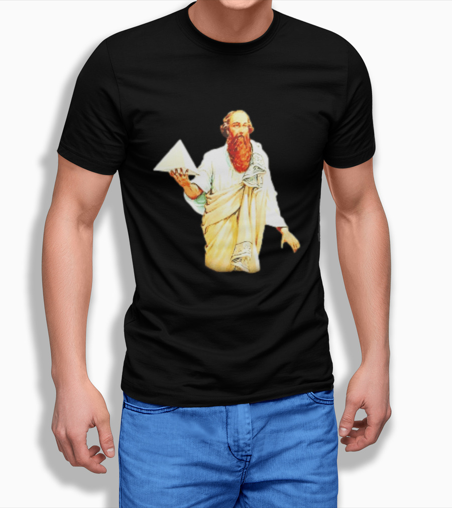 Pythagoras Every Triangle Is A Love Triangle When You Love Triangles T-Shirt