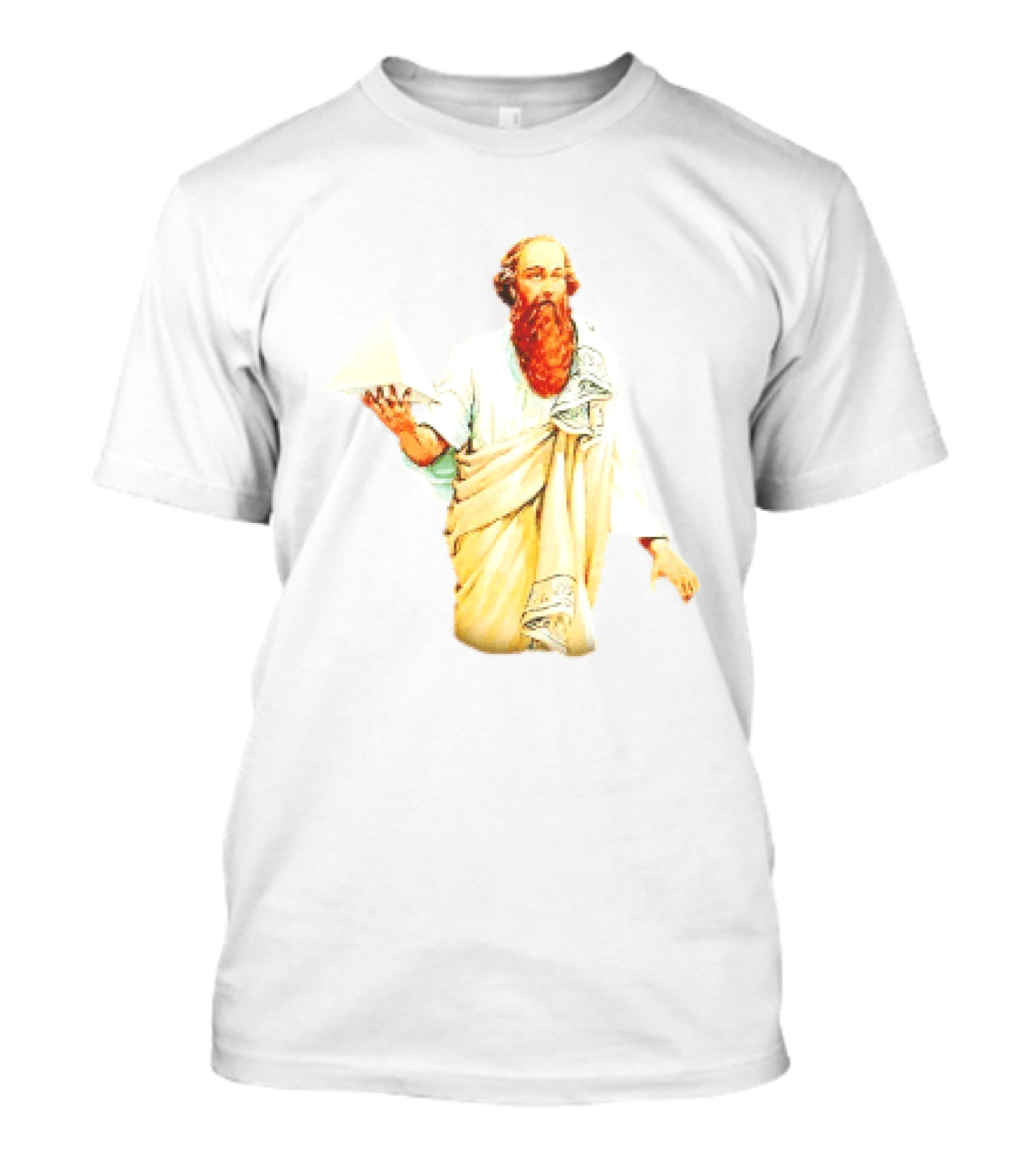 Pythagoras Every Triangle Is A Love Triangle When You Love Triangles T-Shirt